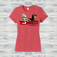 The Striped Tomato Ladies' Triblend Tee