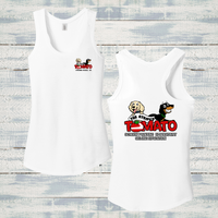 The Striped Tomato Ladies' Triblend Racerback Tank