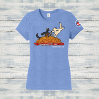 The Striped Tomato Ladies' Triblend Tee