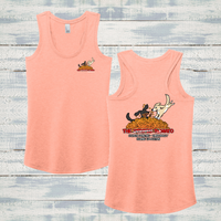 The Striped Tomato Ladies' Triblend Racerback Tank