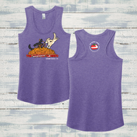 The Striped Tomato Ladies' Triblend Racerback Tank