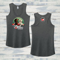 The Striped Tomato Ladies' Triblend Racerback Tank