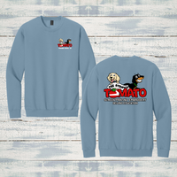 The Striped Tomato Adult Soft Style Crewneck Sweatshirt
