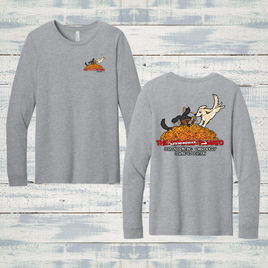 The Striped Tomato Adult Soft Blend Long Sleeve Tee