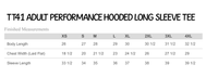 VCFA Adult Performance Hooded Long Sleeve Tee