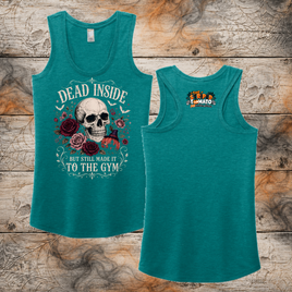 FF: Dead Inside Ladies' Triblend Racerback Tank