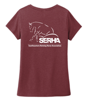 SERHA Ladies Triblend V-Neck Tee