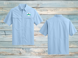 LSL Adult Short Sleeve UV Button Down