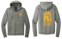 Nyko's Project Triblend Full Zip Hooded Sweatshirt