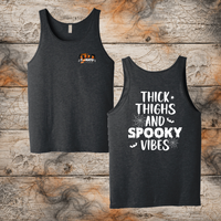FF: Thick Thighs Spooky Vibes Adult Tank Top