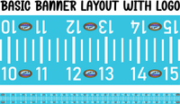 Basic Dock Diving Distance Banner