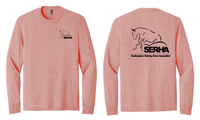 SERHA Adult Long Sleeve Triblend Tee