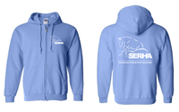 SERHA Adult Full Zip Hooded Sweatshirt