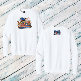 The Pawsuit of the Perfect Catch Youth Crewneck Sweatshirt