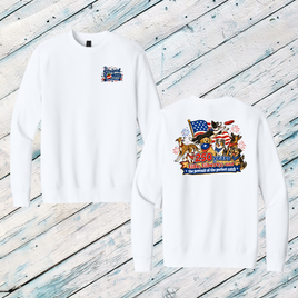 The Pawsuit of the Perfect Catch Adult Crewneck Sweatshirt