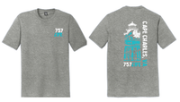 Copy of 757LIFE Cape Charles Lighthouse Short Sleeve Tee