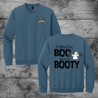 FF: Boo in Booty Adult Crewneck Sweatshirt