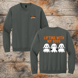 FF: Lifting With My Boos Adult Crewneck Sweatshirt