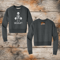 FF: Deadlift Ladies' Crop Crewneck Sweatshirt