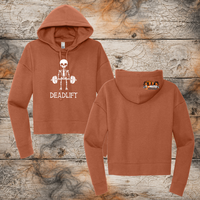FF: Deadlift Ladies' Crop Hoodie