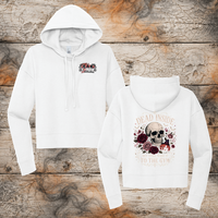 FF: Dead Inside Ladies' Crop Crewneck Sweatshirt