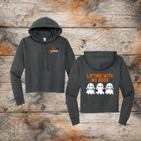 FF: Lifting With My Boos Ladies' Crop Crewneck Sweatshirt