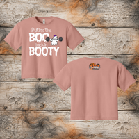 FF: Boo in Booty Ladies Crop Tee