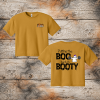 FF: Boo in Booty Ladies Crop Tee