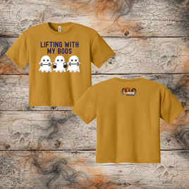 FF: Lifting With My Boos Ladies Crop Tee