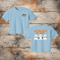 FF: Lifting With My Boos Ladies Crop Tee