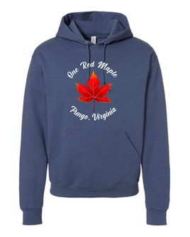 One Red Maple Pullover Hoodie