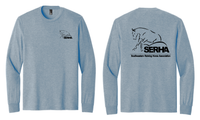 SERHA Adult Long Sleeve Triblend Tee