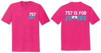 757 IS FOR LOVERS Triblend Tee Shirt
