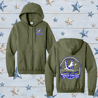 KYDDWC26 Youth Full Zip Hooded Sweatshirt