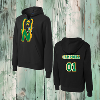 North Stars Adult Lace Up Hockey Pullover Hoodie