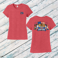 Pawsuit of Big Air Ladies' Triblend Short Sleeve Tee Shirt