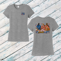 Pawsuit of the Scent Ladies' Triblend Short Sleeve Tee Shirt