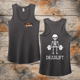 FF: Deadlift Ladies' Triblend Racerback Tank