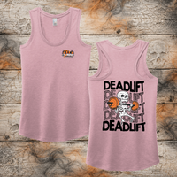 FF: So Much Deadlift Ladies' Triblend Racerback Tank