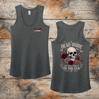 FF: Dead Inside Ladies' Triblend Racerback Tank
