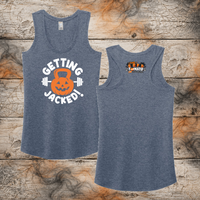 FF: Getting Jacked! Ladies' Triblend Racerback Tank
