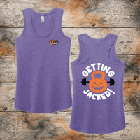 FF: Getting Jacked! Ladies' Triblend Racerback Tank