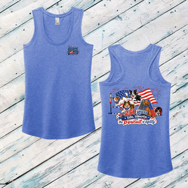 Pawsuit of Agility Ladies' Triblend Racerback Tank