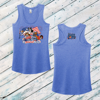 Pawsuit of Agility Ladies' Triblend Racerback Tank