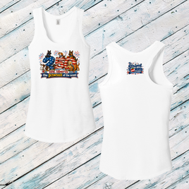 Pawsuit of the Scent Ladies' Triblend Racerback Tank