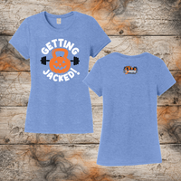 FF: Getting Jacked! Ladies' Triblend Short Sleeve Tee