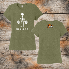FF: Deadlift Ladies' Triblend Short Sleeve Tee