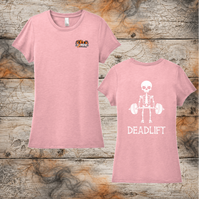 FF: Deadlift Ladies' Triblend Short Sleeve Tee