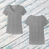 Pawsuit of Agility Ladies' Triblend V-Neck Tee