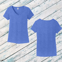 Pawsuit of Agility Ladies' Triblend V-Neck Tee